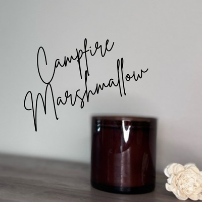 Campfire Marshmallow 11oz Wood Wick Soy Candle