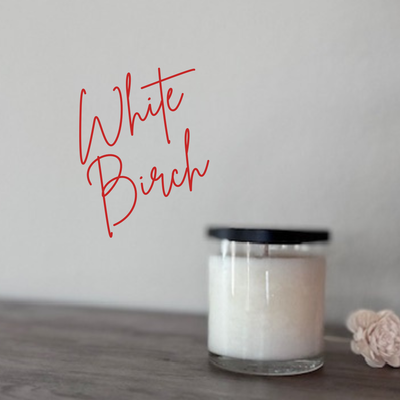 White Birch 11oz Soy Candle