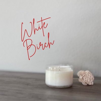White Birch 4oz Soy Candle