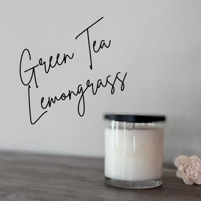 Green Tea Lemongrass 11oz Soy Candle