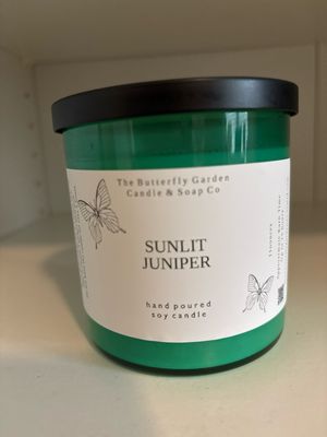 Sunlit Juniper 11oz Soy Candle