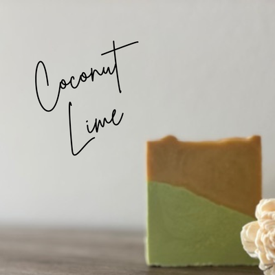 Coconut Lime Artisan Soap - 5oz