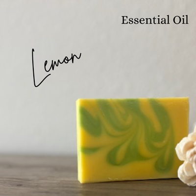 Lemon Essential Oil Artisan Soap - 5oz