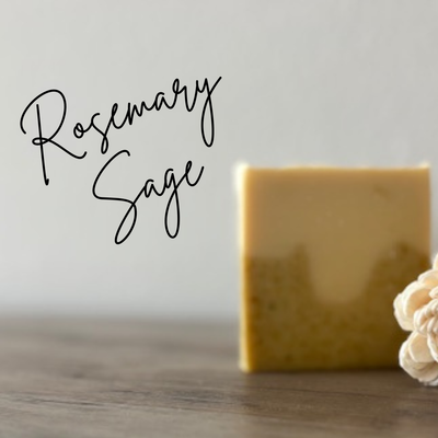 Rosemary Sage Artisan Soap - 5oz