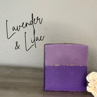 Lavender &amp; Lilac Artisan Soap - 5oz