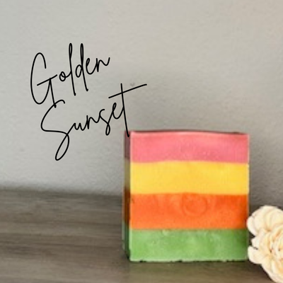 Golden Sunset Artisan Soap - 5oz