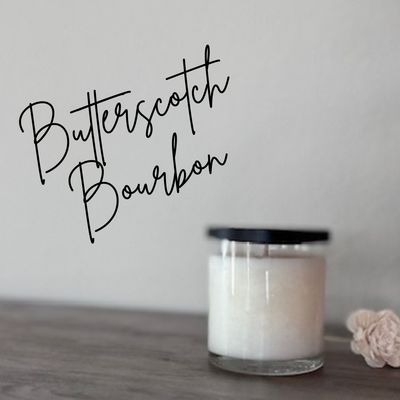 Butterscotch Bourbon 11oz Soy Candle