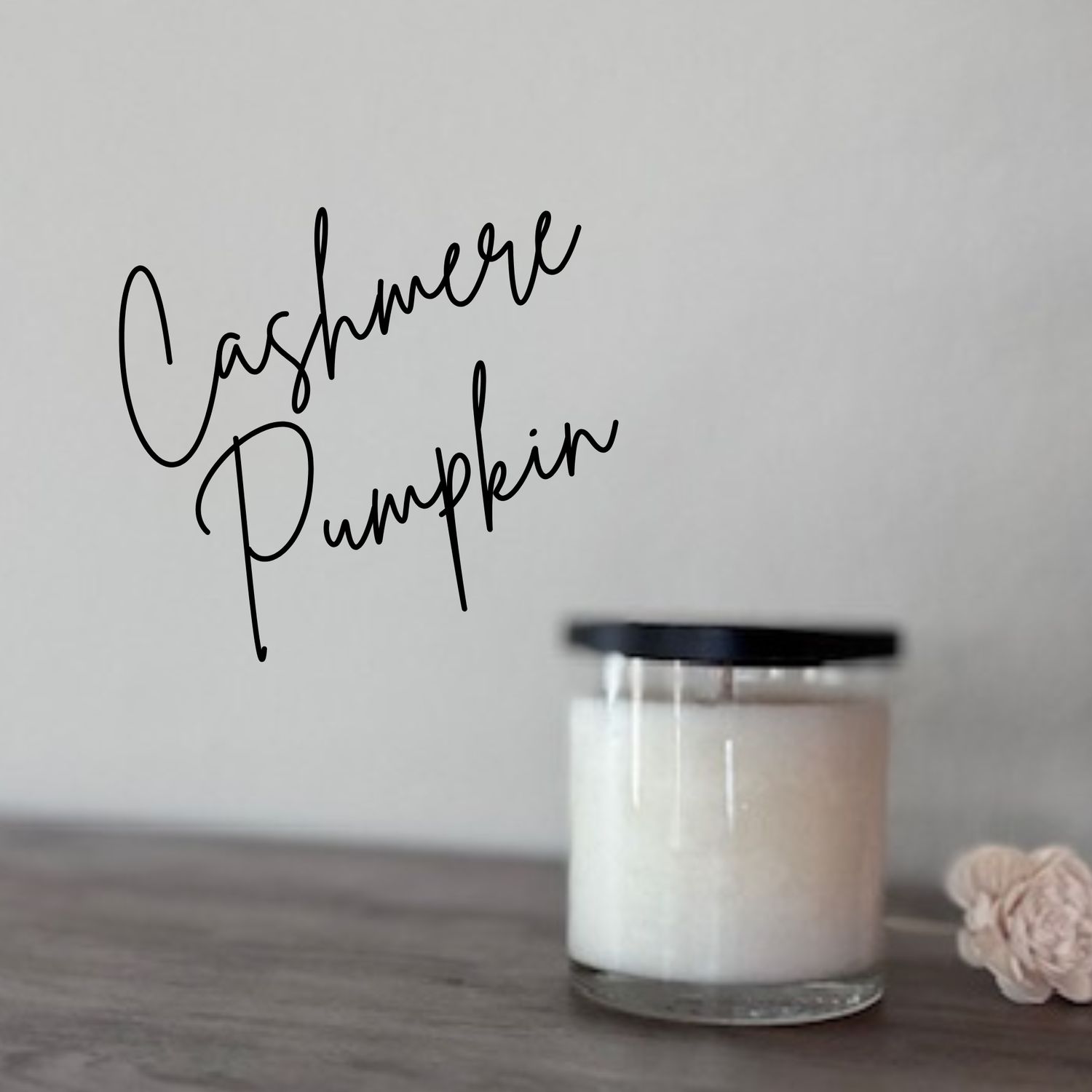 Cashmere Pumpkin 11oz Ceramic Soy Candle