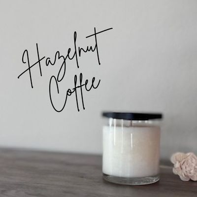 Hazelnut Coffee 11oz Soy Candle