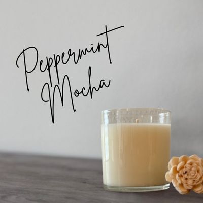 Peppermint Mocha 11oz Soy Candle