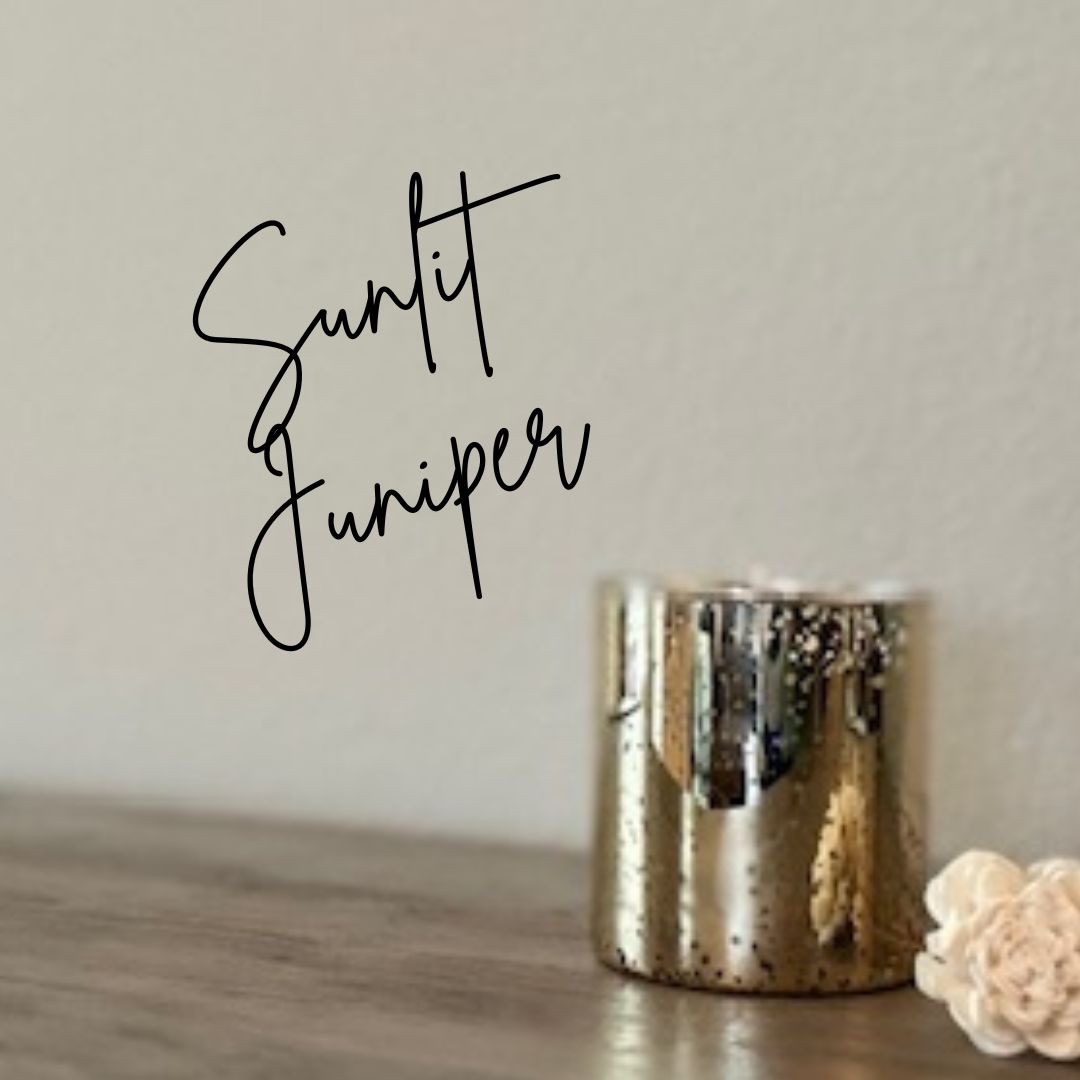 Sunlit Juniper 11oz Soy Candle