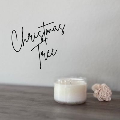 Christmas Tree 4oz Soy Candle