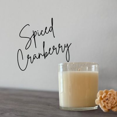 Spiced Cranberry 11oz Soy Candle