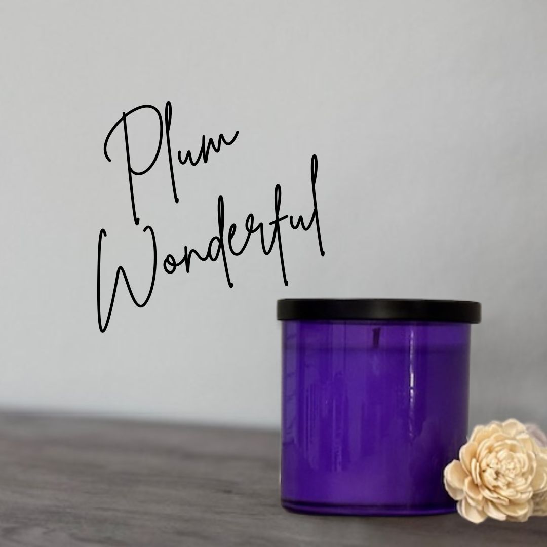 Plum Wonderful 11 Soy Candle