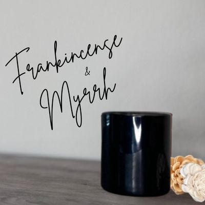 Frankincense &amp; Myrrh 11oz Soy Candle