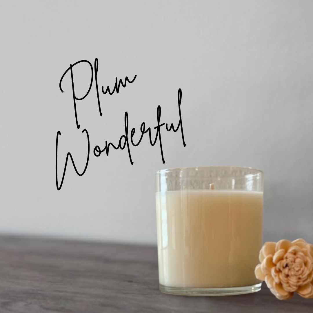 Plum Wonderful 11 Soy Candle