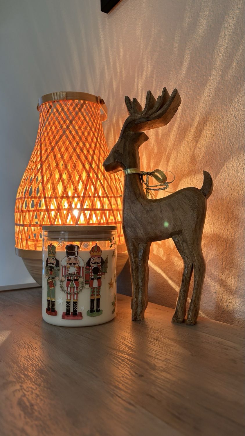 Cinnamon &amp; Vanilla 24oz Nutcracker Soy Candle