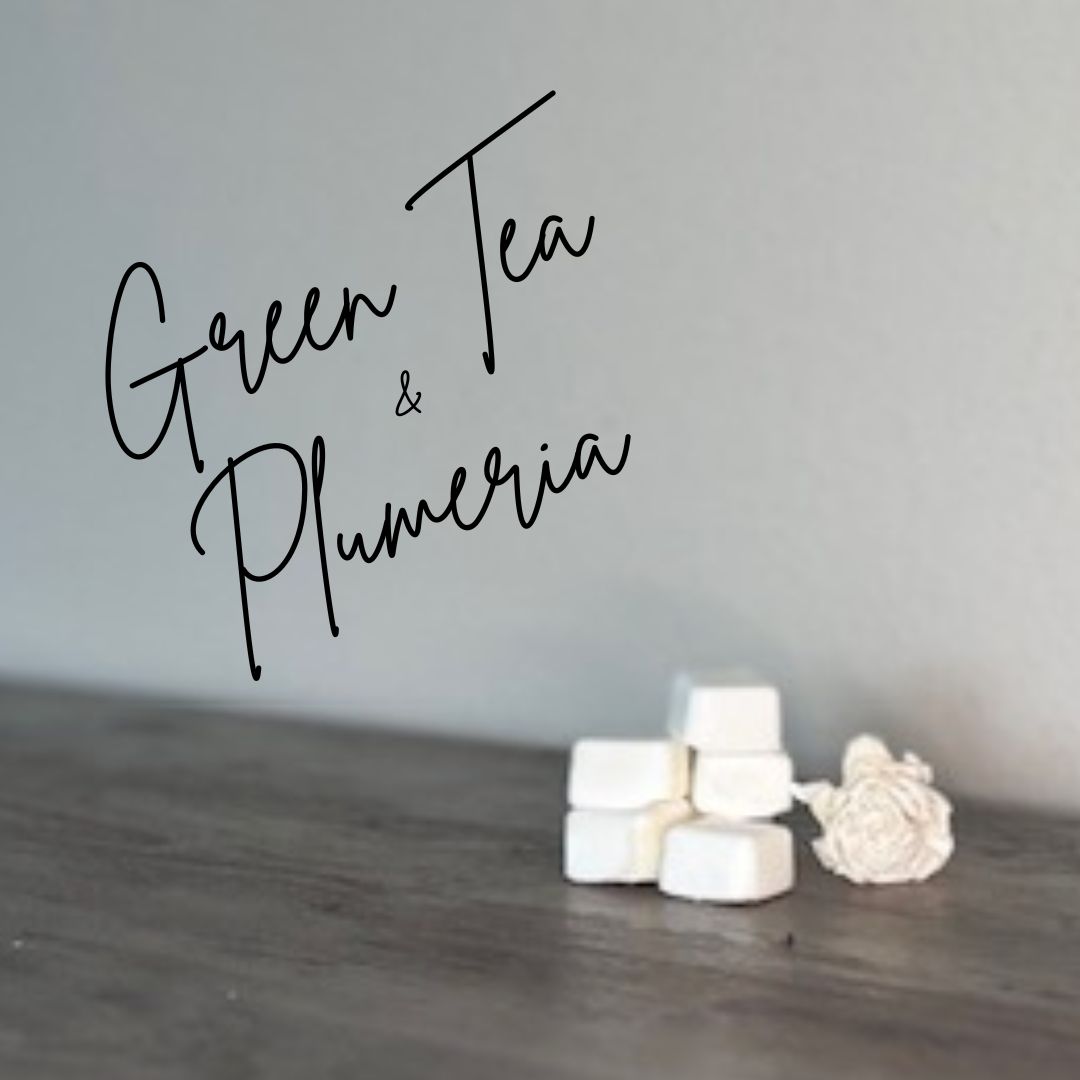 Green Tea &amp; Plumeria Soy Wax Melts