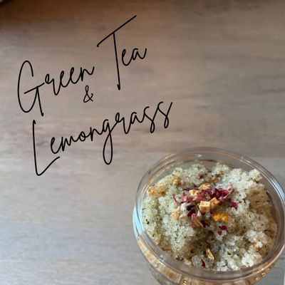 Green Tea &amp; Lemongrass Body Scrub - 8oz