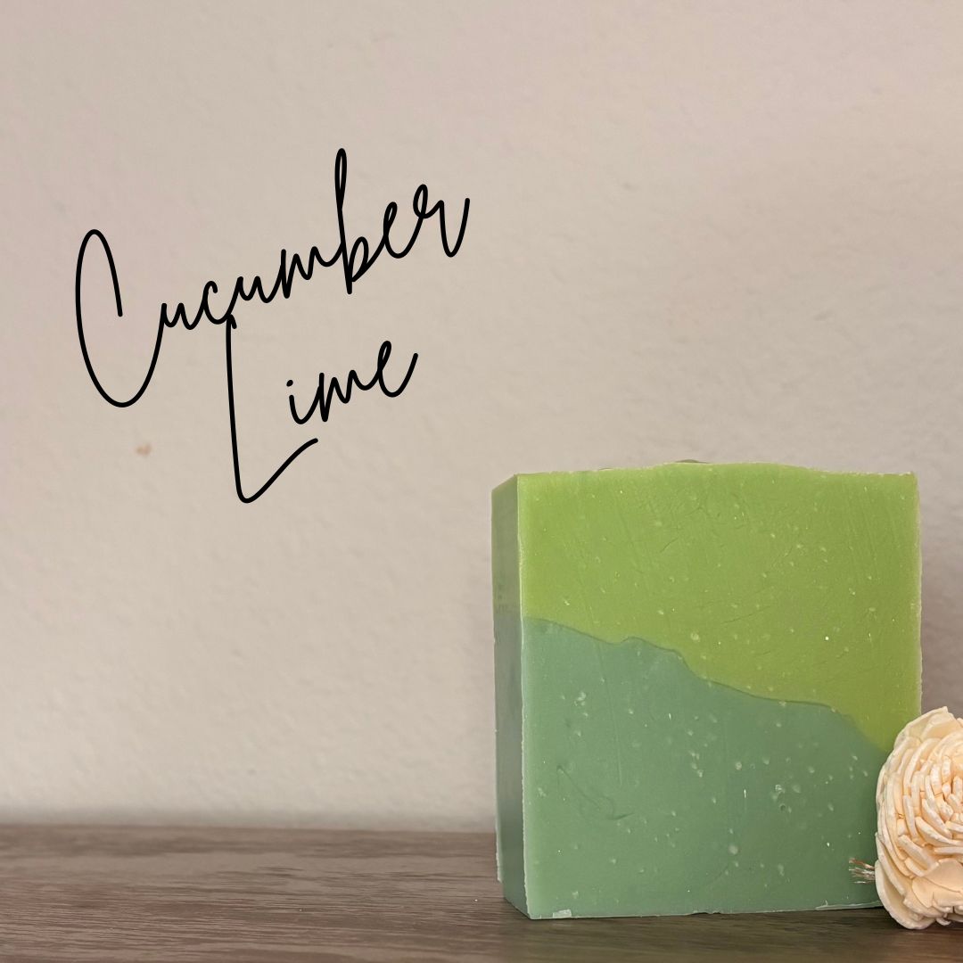 Cucumber Lime Artisan Soap - 5oz
