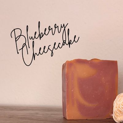Blueberry Cheesecake Artisan Soap - 5oz