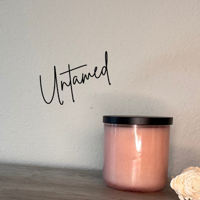 Untamed 11oz Soy Candle-Pink