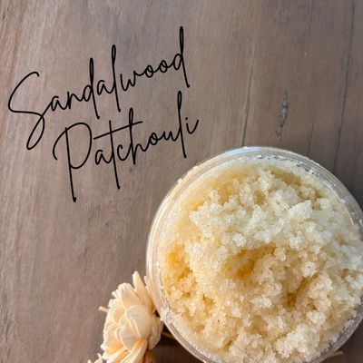 Sandalwood Patchouli Body Scrub - 8oz