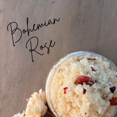 Bohemian Rose Body Scrub - 8oz