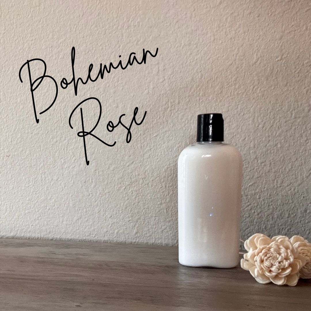 Bohemain Rose Aloe &amp; Shea Lotion - 4oz