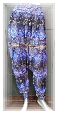 Blue Harem Pants