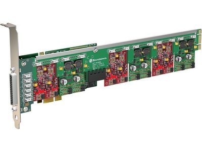 Sangoma A400DE Analog Series w/ Echo Cancellation - PCI Express