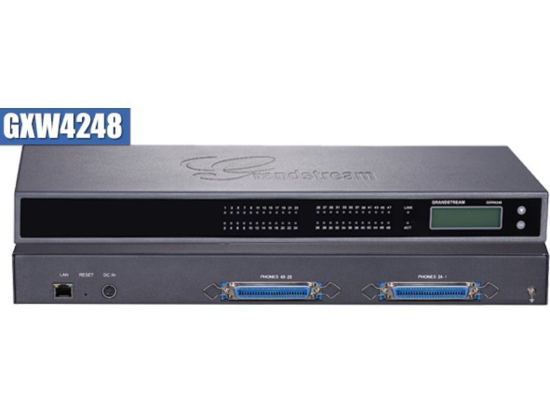 Grandstream GXW4248 48 Port FXS Gateway Grandstream GXW4248 48 Port FXS Gateway