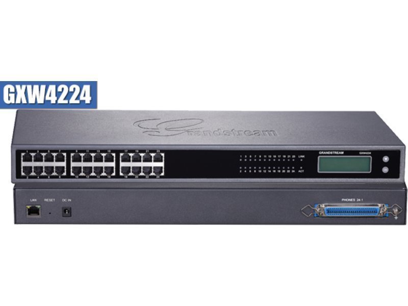 Grandstream GXW4224 Analog FXS IP Gateway 24 Port Grandstream GXW4224 Analog FXS IP Gateway 24 Port