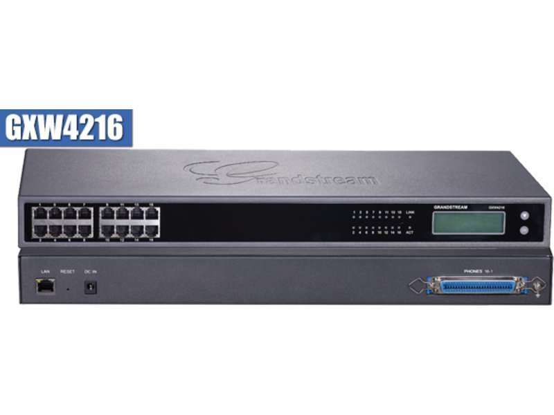 Grandstream GXW4216 Analog FXS IP Gateway 16 Port Grandstream GXW4216 Analog FXS IP Gateway 16 Port