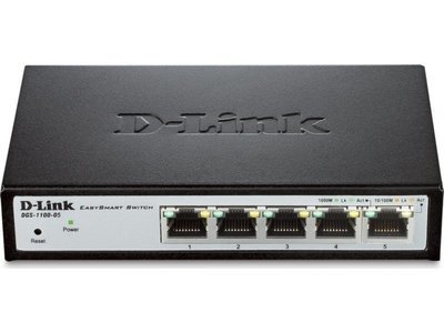 D-Link DGS-1100-05 EasySmart 5-Port Gigabit Switch