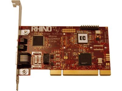 Rhino Single T1/E1 PRI PCI Card w/ Echo Cancellation