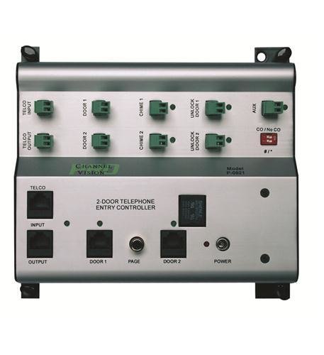 Channel Vission P-0921 2 Door Telephone Entry Intercom Channel Vission P-0921 2 Door Telephone Entry Intercom