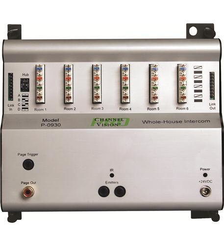 Channel Vission P-0930 CAT5 Whole House Intercom Hub Channel Vission P-0930 CAT5 Whole House Intercom Hub