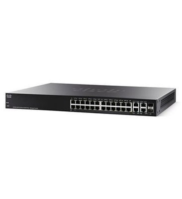 Cisco SF300-24PP-K9-NA 24-Port 10/100 PoE Managed Switch