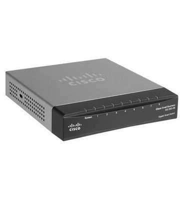 Cisco SLM2008T-NA SG200-08 8 Port Gigabit Switch