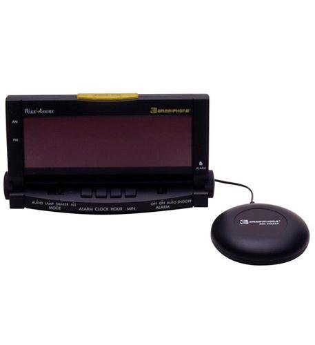 Clarity Wake Assure Alarm Clock 85dB - Black Clarity Wake Assure Alarm Clock 85dB - Black