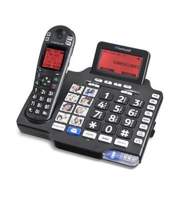 Clear Sound A1600BT DECT Amplified Deluxe Phone with BT