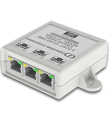 CyberData 011236 3 Port Gigabit Ethernet Switch