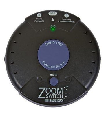 ZOOM ZMS20-UC Zoomswitch headset with MUTE ZOOM ZMS20-UC Zoomswitch headset with MUTE