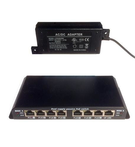 Premier SWITCH-8PORTGIGPOE 8 Port Gigabit PoE Switch Premier SWITCH-8PORTGIGPOE 8 Port Gigabit PoE Switch