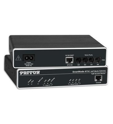 Patton SN4114-JS-EUI SmartNode 4 FXS VoIP Gateway SIP
