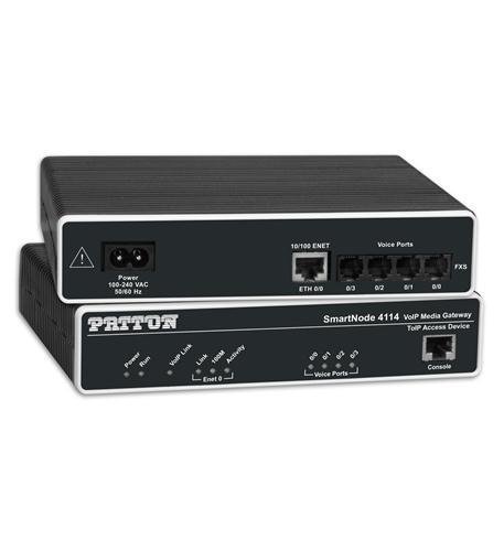 Patton SN4114-JS-EUI SmartNode 4 FXS VoIP Gateway SIP Patton SN4114-JS-EUI SmartNode 4 FXS VoIP Gateway SIP