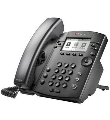 Polycom, Inc. 2200-48300-025 VVX 301 6-Line IP Phone PoE