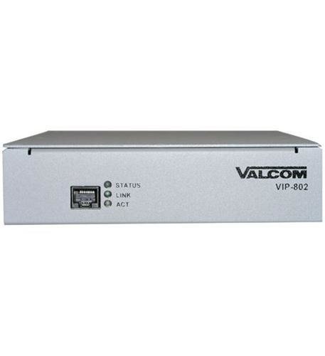 Valcom VIP-802A Dual Enhanced Network Audio Valcom VIP-802A Dual Enhanced Network Audio