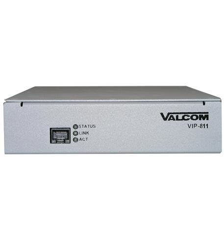 Valcom VIP-811 Enhanced Network Station Port Valcom VIP-811 Enhanced Network Station Port